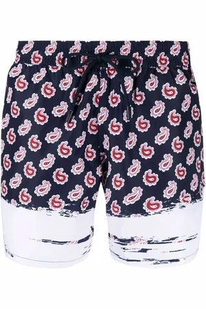 Etro Paisley-print swim shorts