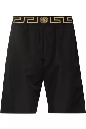 VERSACE Greca Border swim shorts
