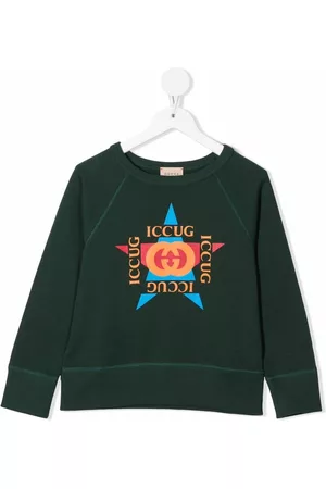 Gucci Girls Sweatshirts - Star Stamp logo sweatshirt