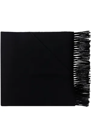 Totême Fringed knitted scarf