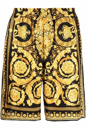VERSACE Barocco silk shorts