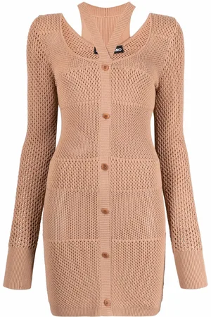 ANDREADAMO Knitted midi dress