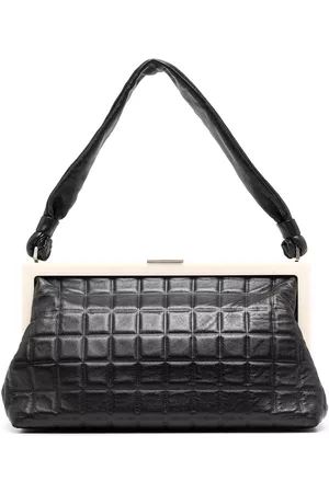 CHANEL 2001 Choco Bar shoulder bag