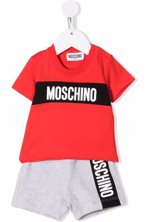 Moschino Logo-print short tracksuit