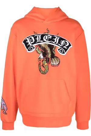 Philipp Plein Embroidered logo hoodie
