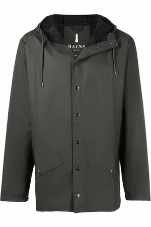 Rains Long-sleeve hooded rain jacket