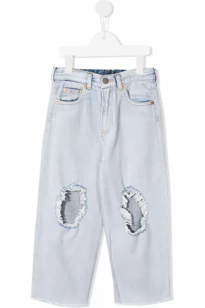 Maison Margiela Ripped-detail jeans