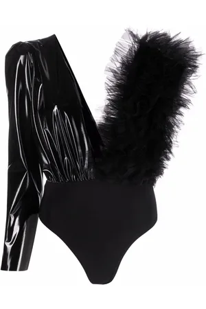 Alchemy X Lia Aram ruffle-detail bodysuit