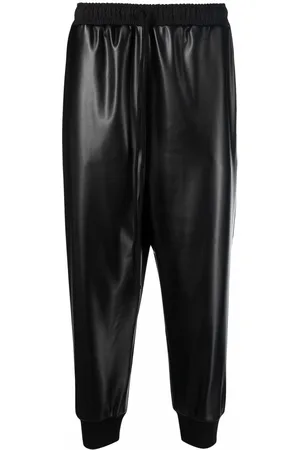 Alchemy Cropped coated trousers