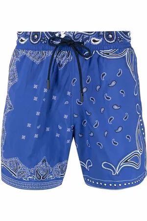 Etro Paisley-print drawstring swim shorts