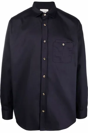 Drôle de Monsieur Layered-pocket shirt