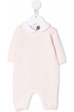 LITTLE BEAR Knitted cotton romper