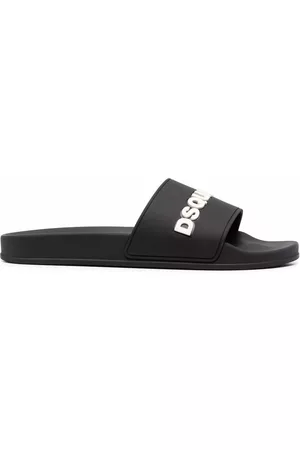 Dsquared2 Embossed logo detail slides