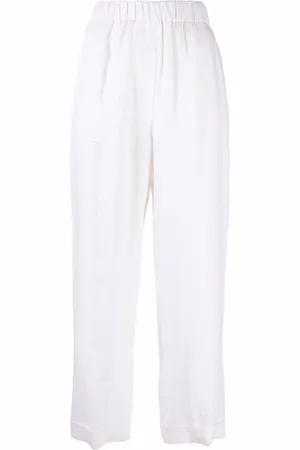PESERICO SIGN High-waisted cropped trousers