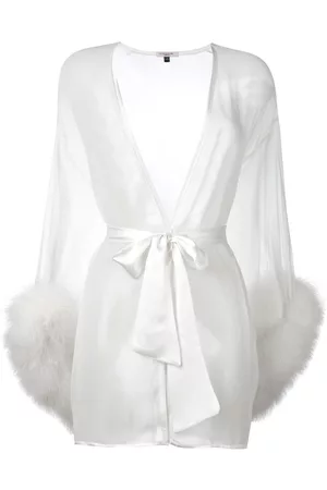 Gilda & Pearl Diana sheer silk robe