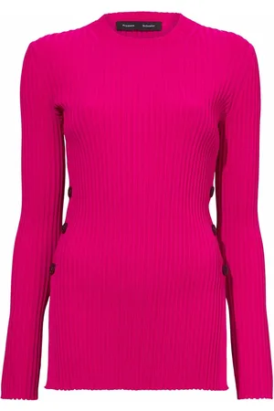Proenza Schouler Ribbed-knit button-detail jumper