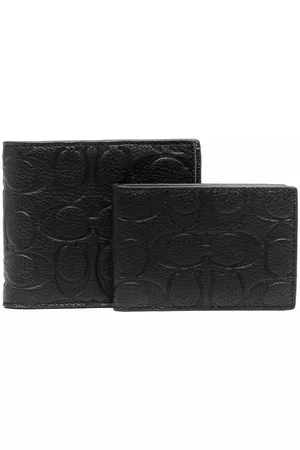 Coach Men Wallets - Logo-embossed bi-fold wallet