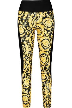 VERSACE Barocco print high-waisted leggings