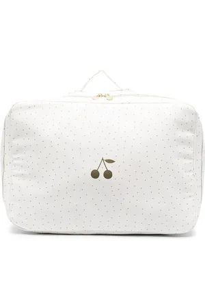 BONPOINT Cherry-print cotton bag