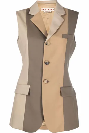 Marni Panelled wool waistcoat