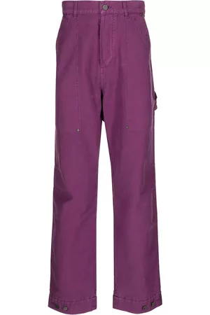 Palm Angels Patch pocket denim trousers