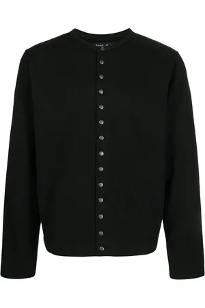 AGNÈS B. Press-stud cotton cardigan