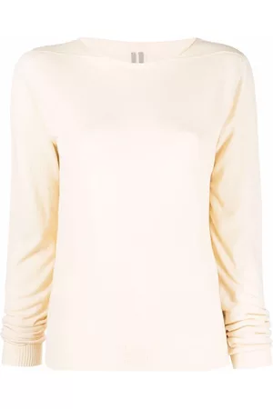Rick Owens Rib-trimmed organic cotton jumper