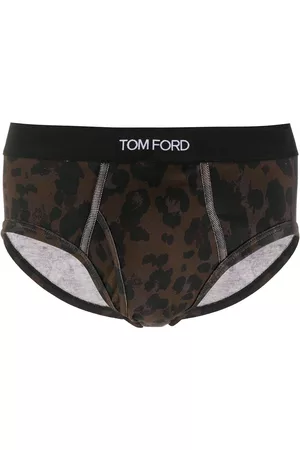 Tom Ford Leopard cotton briefs