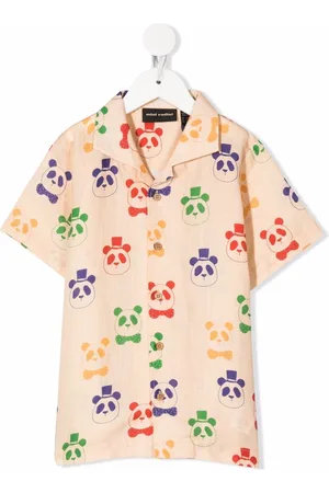 Mini Rodini Panda-print shirt
