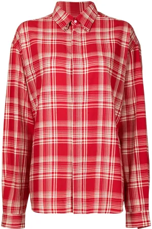 RTA Check-pattern longsleeved shirt