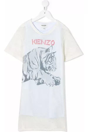 Kenzo Tiger-print T-shirt dress
