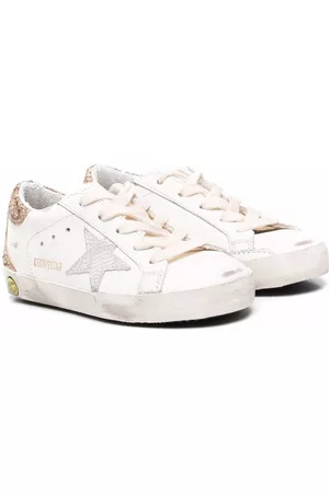 Golden Goose Super-Star glitter sneakers