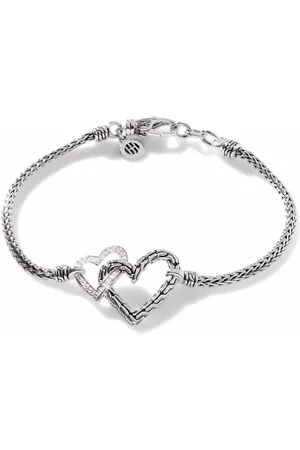 APM Monaco Rainbow Heart Chain Bracelet - Farfetch