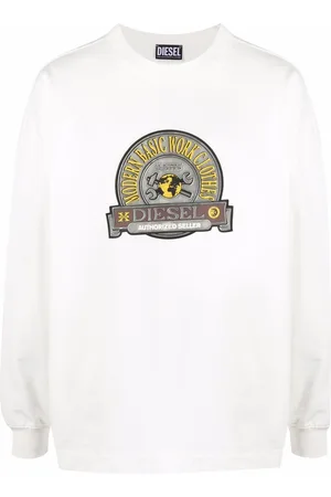 Diesel Graphic-print cotton sweatshirt