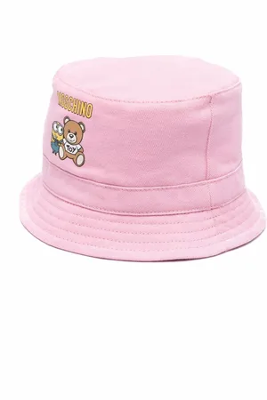 Moschino Minion-Teddy logo-print bucket hat