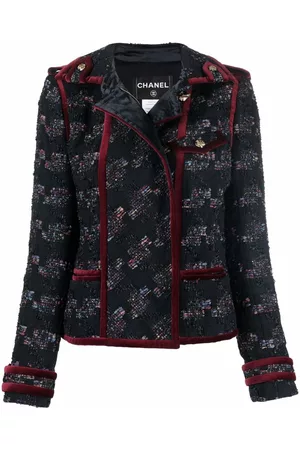CHANEL 2010 double-breasted tweed jacket