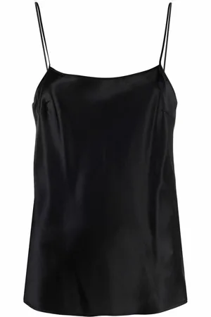 GENNY Open-back silk top