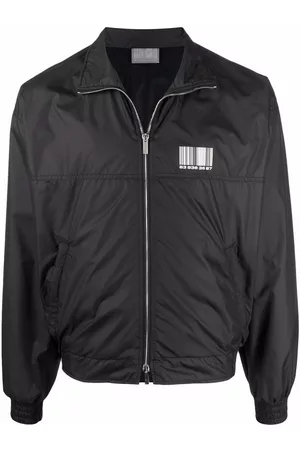 VTMNTS Barcode-print tracksuit top