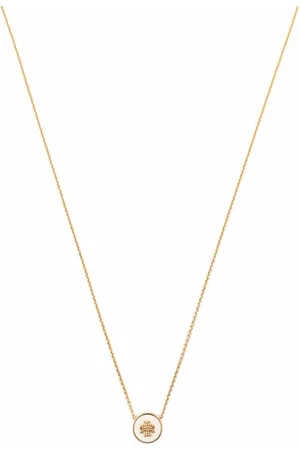 Tory Burch Kira enamel pendant necklace
