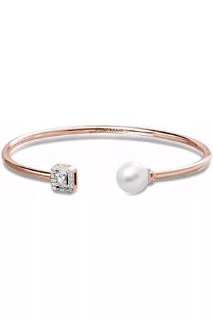 Autore Meaghan pearl and diamond bangle