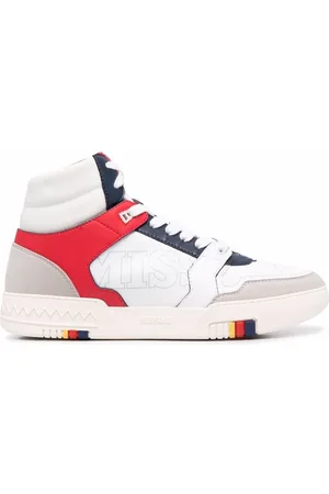 Missoni High-top panelled sneakers