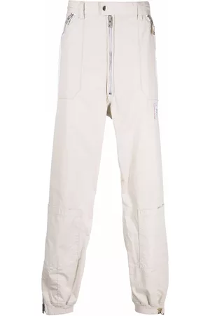 Maison Mihara Yasuhiro Side stripe-detail straight-leg trousers