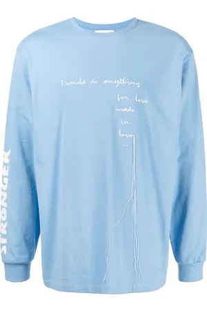 Ports V Logo-print long-sleeved T-shirt