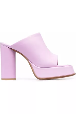 AMBUSH Open-toe platform mules