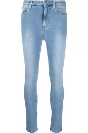Twin-Set Logo-patch denim jeans