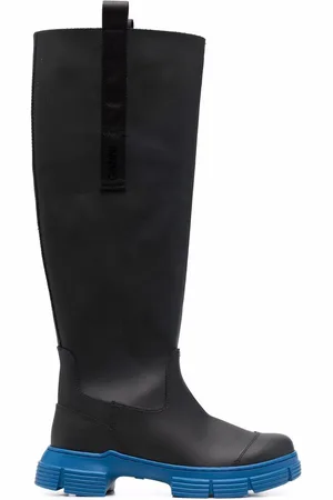 Ganni Country recycled-rubber boots