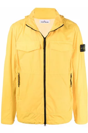Stone Island Compass-patch zip-up jacket