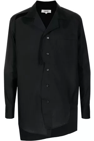 Sulvam Slit-detail button-up shirt