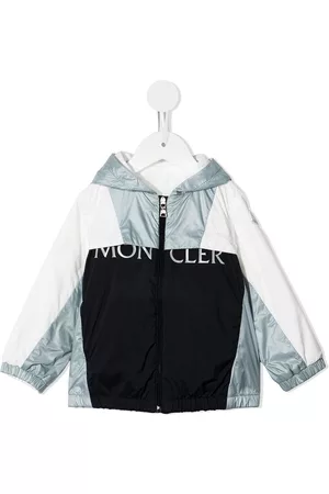 Moncler Colourblock pullover hooded jacket