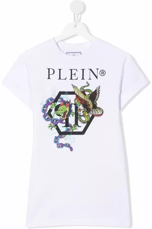 Philipp Plein Dragon-print T-shirt dress